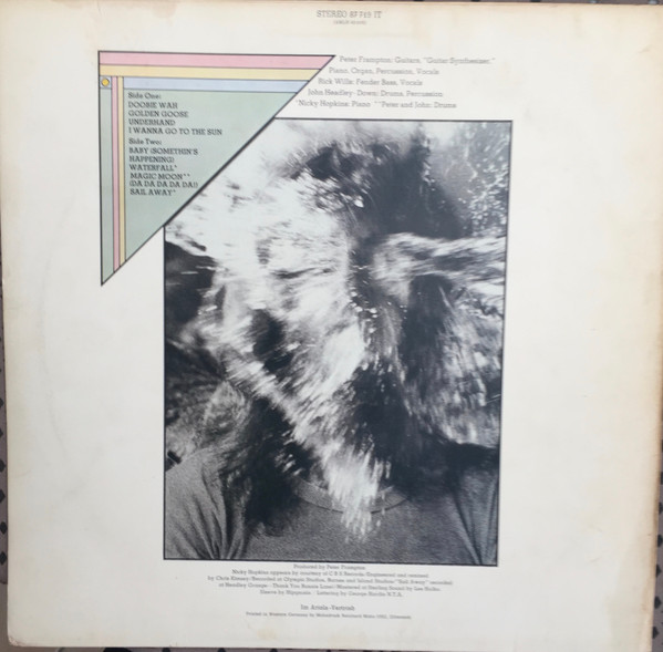 Peter Frampton - Somethin's Happening (LP, Album)