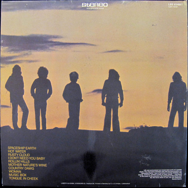 Sugarloaf* - Spaceship Earth (LP, Album)