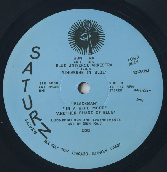 Sun Ra And His Blue Universe Arkestra* - Universe In Blue (LP, Album, RE, 180)