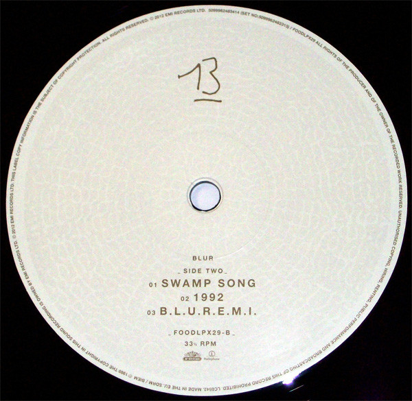 Blur - 13 (2xLP, Album, RE, S/Edition, 180)