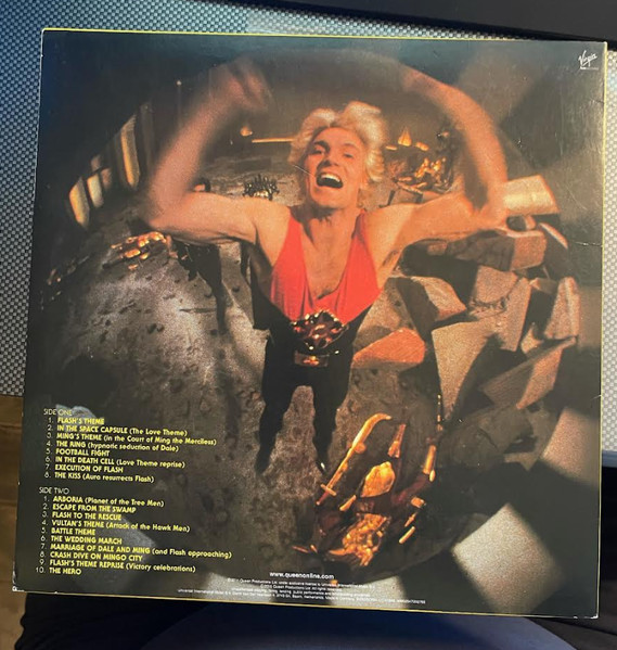 Queen - Flash Gordon (Original Soundtrack Music) (LP, Album, RE, RM, 180)