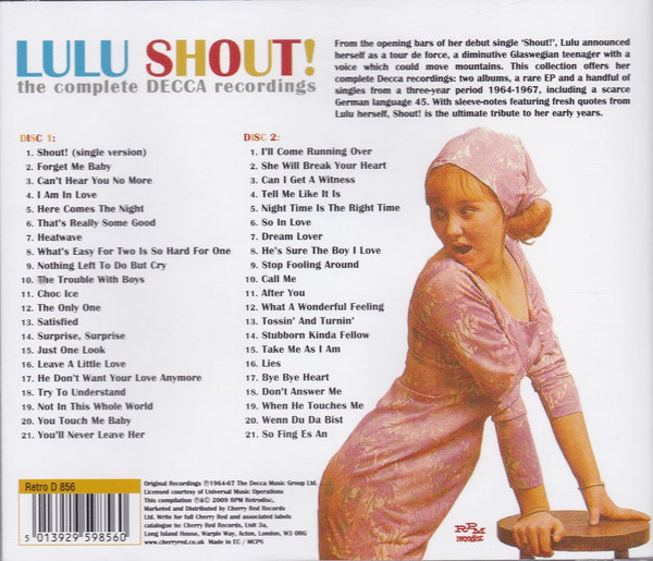 Lulu - Shout! The Complete Decca Recordings (2xCD, Comp)
