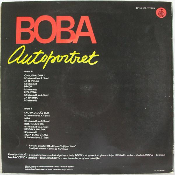 Boba* - Autoportret (LP, Album)