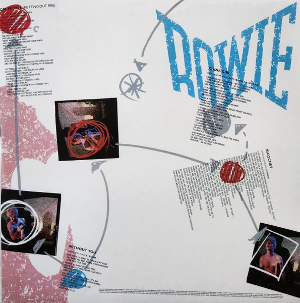 David Bowie - Let's Dance (LP, Album, RM, RP, 180)