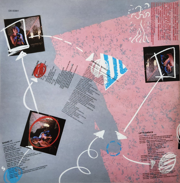 David Bowie - Let's Dance (LP, Album, RM, RP, 180)