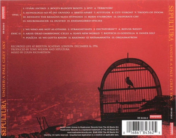 Sepultura - Under A Pale Grey Sky (2xCD, Album)
