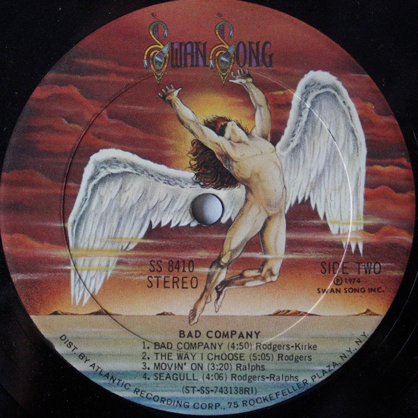 Bad Company (3) - Bad Company (LP, Album, RI )