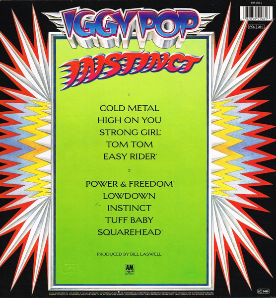 Iggy Pop - Instinct (LP, Album)