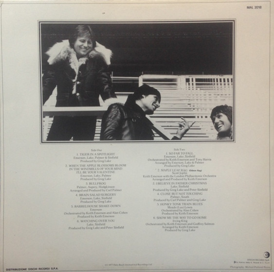 Emerson Lake & Palmer* - Works Volume 2 (LP, Album, Emb)