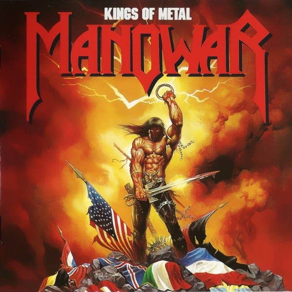 Manowar - Kings Of Metal (CD, Album, RE, RP)