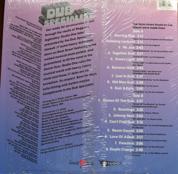 Dub Specialist - 17 Dub Shots From Studio One (LP, Comp)