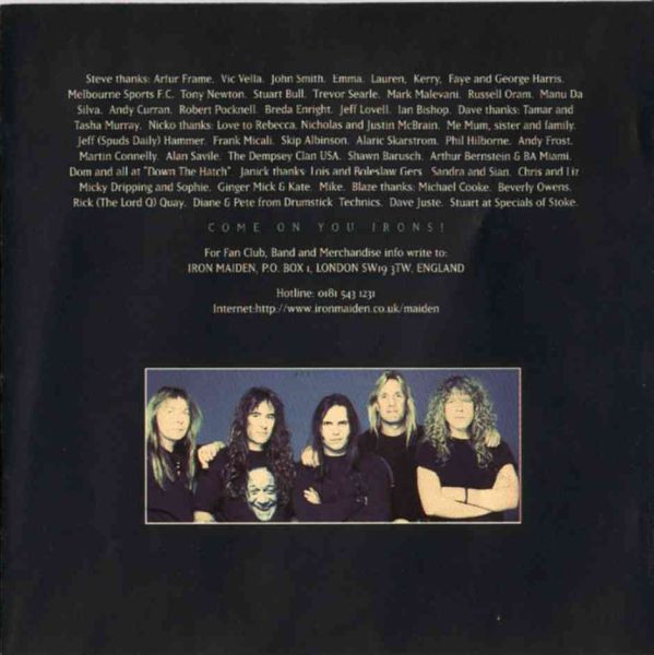 Iron Maiden - The X Factor (CD, Album)