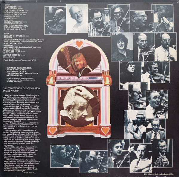 Nilsson* - A Little Touch Of Schmilsson In The Night (LP, Album, Gat)