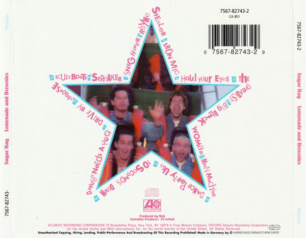 Sugar Ray (2) - Lemonade And Brownies (CD, Album)