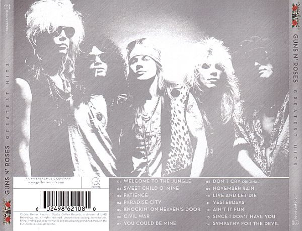 Guns N' Roses - Greatest Hits (CD, Comp, Uni)
