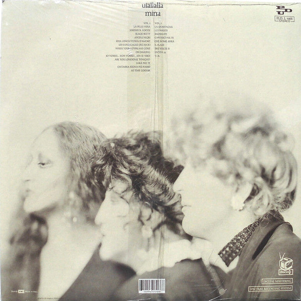 Mina (3) - Uiallalla (2xLP, Album, Gat)
