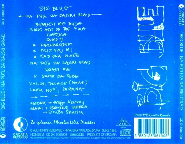 Big Blue (4) - Na Putu Za Rajski Grad (CD)