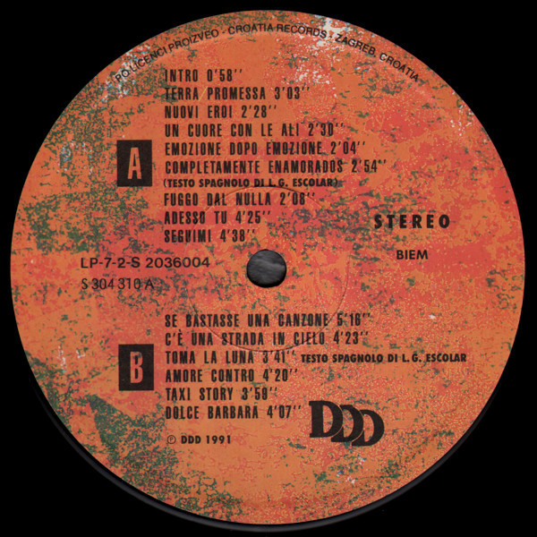 Eros Ramazzotti - Eros In Concert (2xLP)