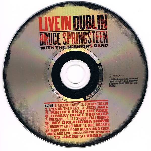 Bruce Springsteen With The Sessions Band - Live In Dublin (2xCD, Album, Dig)