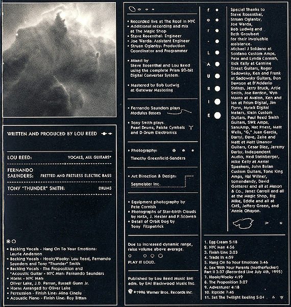 Lou Reed - Set The Twilight Reeling (CD, Album)