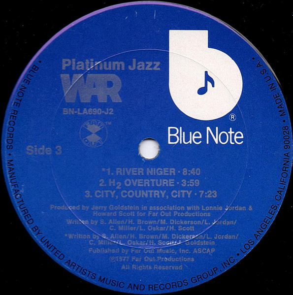 War - Platinum Jazz (2xLP, Album, Comp, Ter)