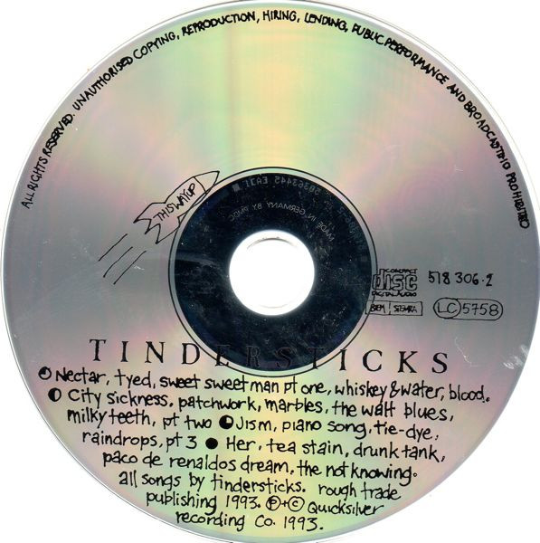 Tindersticks - Tindersticks (CD, Album)