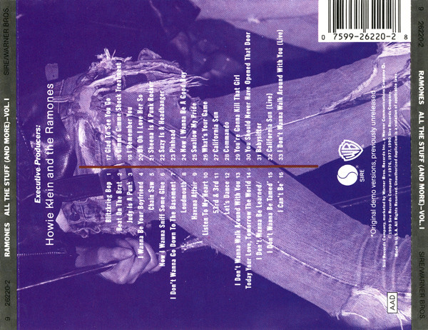 Ramones - All The Stuff (And More) - Vol. I (CD, Comp)