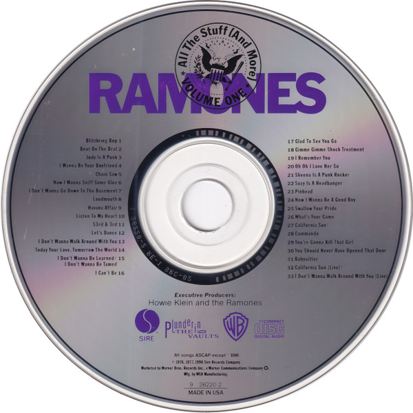 Ramones - All The Stuff (And More) - Vol. I (CD, Comp)