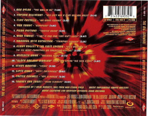 Various - The Big Lebowski (Original Motion Picture Soundtrack) (CD, Comp)