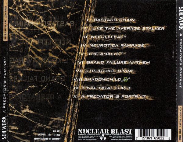 Soilwork - A Predator's Portrait (CD, Album)