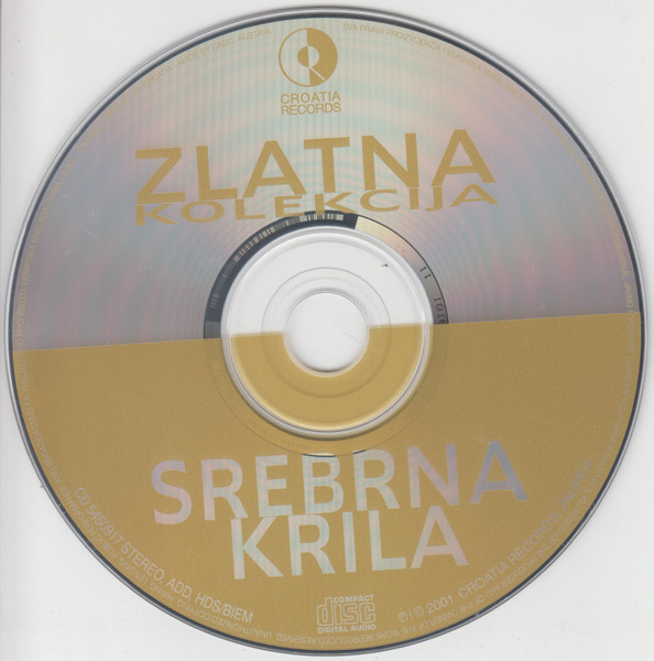 Srebrna Krila - Zlatna Kolekcija (CD, Comp)