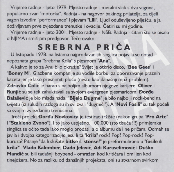 Srebrna Krila - Zlatna Kolekcija (CD, Comp)