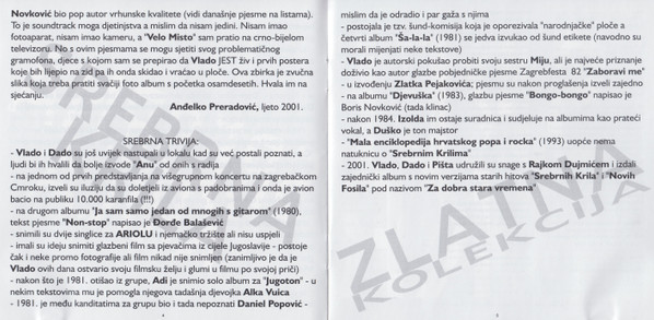 Srebrna Krila - Zlatna Kolekcija (CD, Comp)