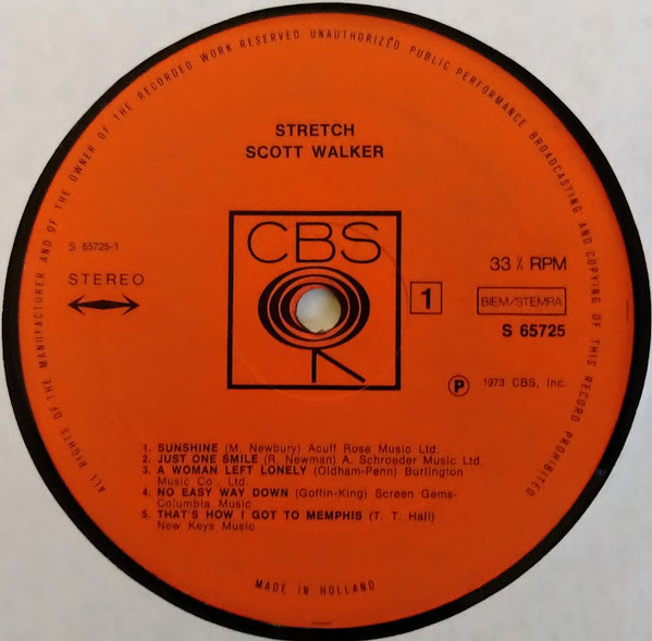 Scott Walker - Stretch (LP, Album)