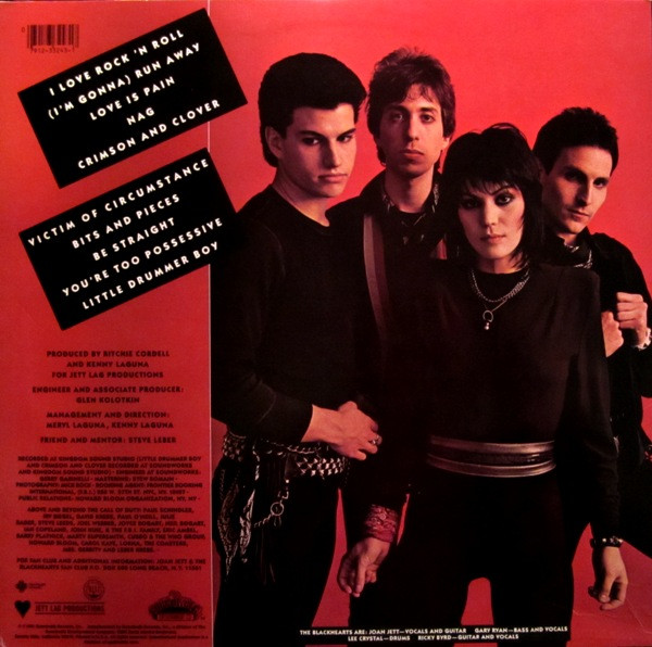 Joan Jett & The Blackhearts - I Love Rock 'N Roll (LP, Album)
