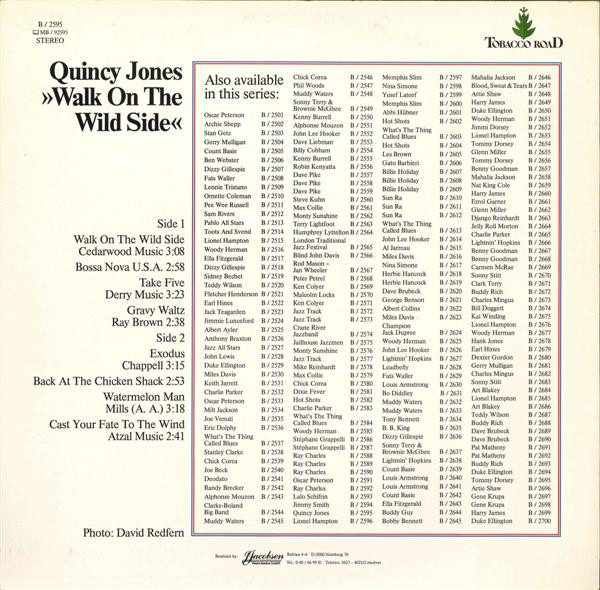Quincy Jones - Walk On The Wild Side (LP, Comp)