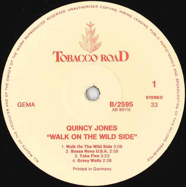 Quincy Jones - Walk On The Wild Side (LP, Comp)