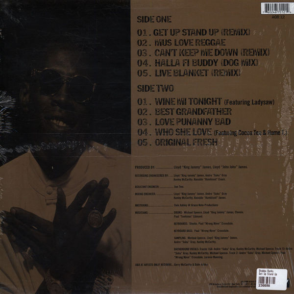 Shabba Ranks - Get Up Stand Up (LP, Comp)