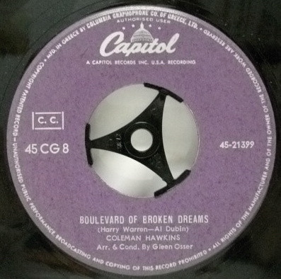 Coleman Hawkins - Boulevard Of Broken Dreams (7