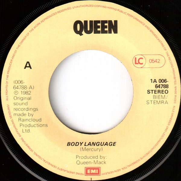 Queen - Body Language (7