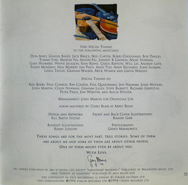 Gary Moore - Ballads & Blues 1982 - 1994 (CD, Comp)