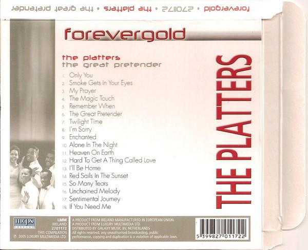 The Platters - The Great Pretender (CD, Comp)