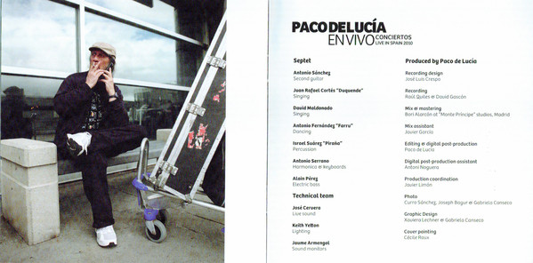 Paco De Lucía - En Vivo Conciertos Live in Spain 2010 (2xCD, Album)