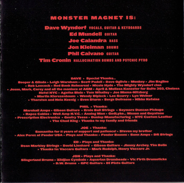 Monster Magnet - God Says No (CD, Album)