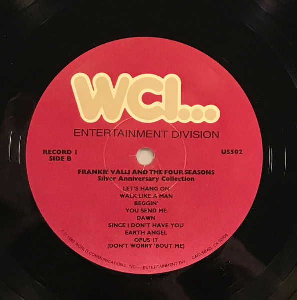 Frankie Valli And The Four Seasons* - Silver Anniversary Collection (3xLP, Comp + Box)