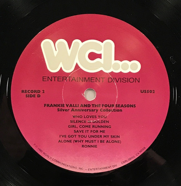 Frankie Valli And The Four Seasons* - Silver Anniversary Collection (3xLP, Comp + Box)