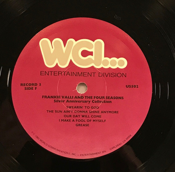 Frankie Valli And The Four Seasons* - Silver Anniversary Collection (3xLP, Comp + Box)