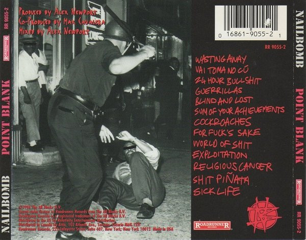 Nailbomb - Point Blank (CD, Album)