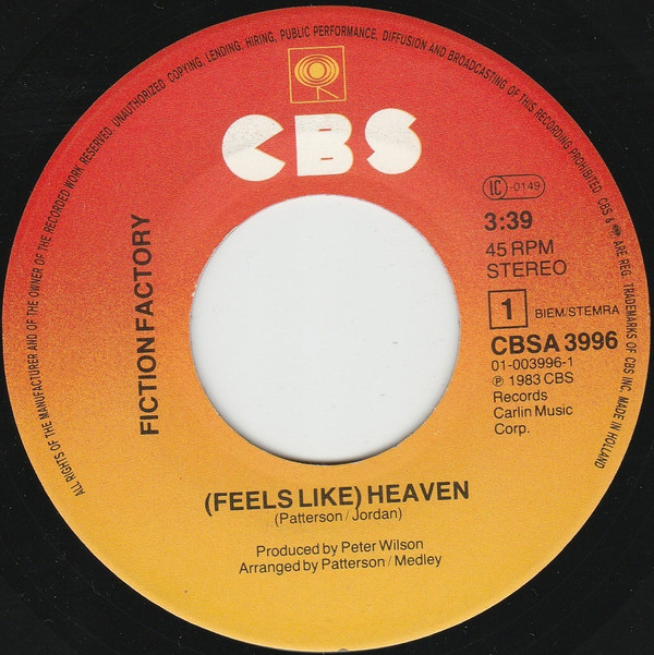 Fiction Factory - (Feels Like) Heaven (7