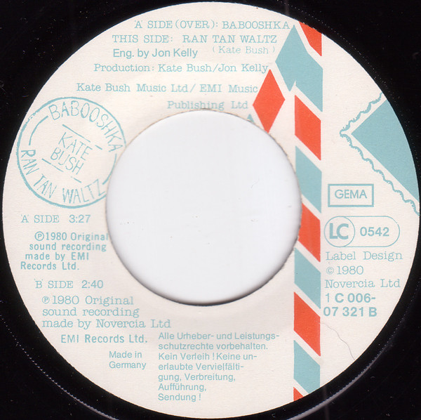 Kate Bush - Babooshka (7